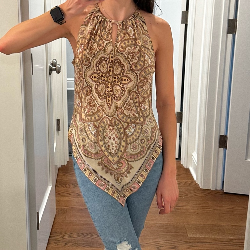Robert Graham Silk Paisley Blouse